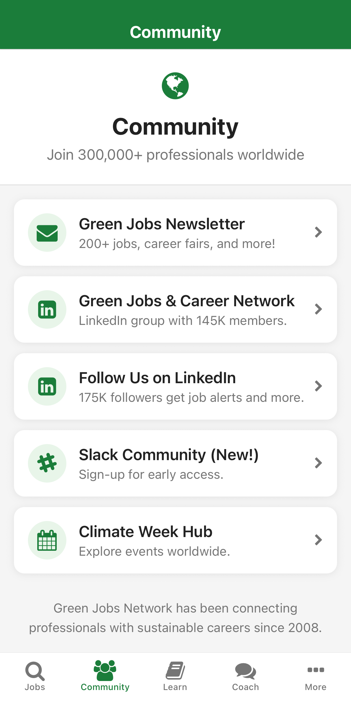 Community — Join 300,000+ professionals